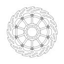 Moto-Master Flame series floating brake rotor