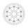 Moto-Master Flame series floating brake rotor