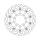 Moto-Master Flame series floating brake rotor