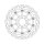 Moto-Master Flame series floating brake rotor
