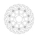 Moto-Master Flame series floating brake rotor