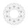 Moto-Master Flame series floating brake rotor