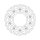 Moto-Master Flame series floating brake rotor