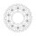 Moto-Master Flame series floating brake rotor