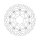 *10 DAYS EXTRA TRANSIT TIME* Moto-Master Flame series floating brake rotor