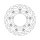 Moto-Master Flame series floating brake rotor