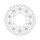 Moto-Master Flame series floating brake rotor