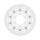 Moto-Master Flame series floating brake rotor