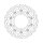Moto-Master Flame series floating brake rotor