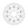 Moto-Master Flame series floating brake rotor