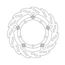 Moto-Master Flame series floating brake rotor