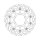 Moto-Master Flame series floating brake rotor