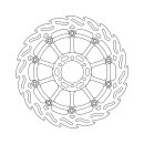 Moto-Master Flame series floating brake rotor