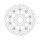 Moto-Master Flame series floating brake rotor