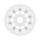 Moto-Master Flame series floating brake rotor
