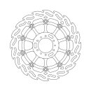 Moto-Master Flame series floating brake rotor