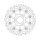 Moto-Master Flame series floating brake rotor