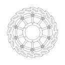 Moto-Master Flame series floating brake rotor