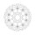 Moto-Master Flame series floating brake rotor