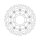 Moto-Master Flame series floating brake rotor