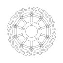 Moto-Master Flame series floating brake rotor
