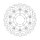 Moto-Master Flame series floating brake rotor