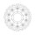 Moto-Master Flame series floating brake rotor