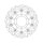 Moto-Master Flame series floating brake rotor