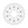 Moto-Master Flame series floating brake rotor
