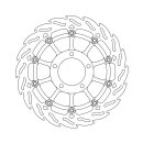 Moto-Master Flame series floating brake rotor