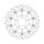 Moto-Master Flame series floating brake rotor