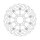 Moto-Master Flame series floating brake rotor