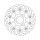 Moto-Master Flame series floating brake rotor