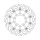 Moto-Master Flame series floating brake rotor