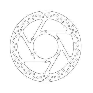 Moto-Master Halo series fixed brake rotor