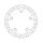 Moto-Master Halo series fixed brake rotor