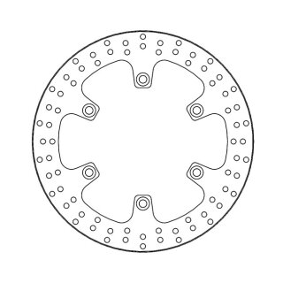 Moto-Master Halo series fixed brake rotor