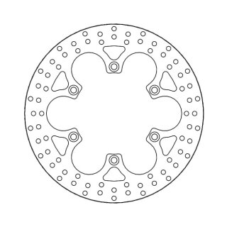 Moto-Master Halo series fixed brake rotor