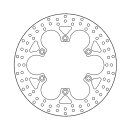 Moto-Master Halo series fixed brake rotor