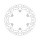 Moto-Master Halo series fixed brake rotor