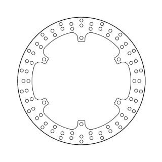 Moto-Master Halo series fixed brake rotor