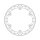 Moto-Master Halo series fixed brake rotor