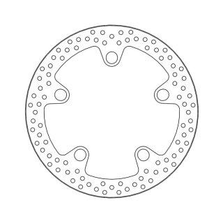 Moto-Master Halo series fixed brake rotor