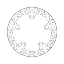 Moto-Master Halo series fixed brake rotor