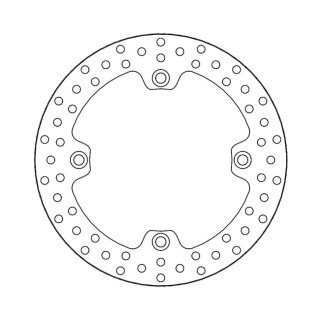 Moto-Master Halo series fixed brake rotor