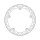 Moto-Master Halo series fixed brake rotor