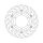 Moto-Master Flame series floating brake rotor