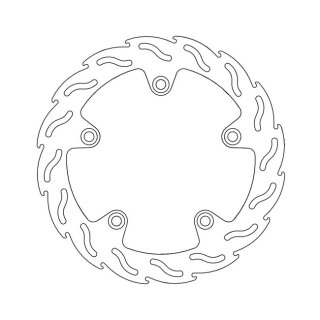 Moto-Master Flame series brake rotor