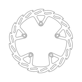 Moto-Master Flame series brake rotor