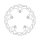 Moto-Master Flame series brake rotor